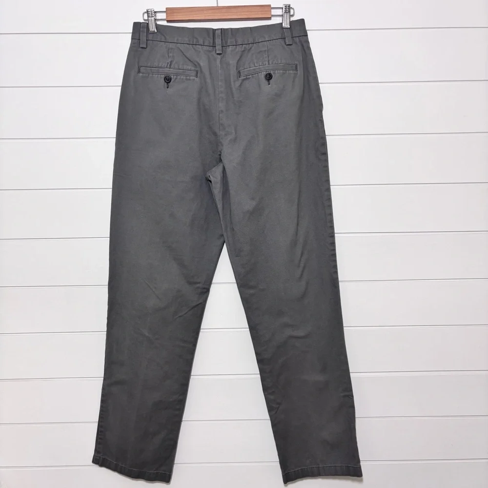 Croft&Barrow Classic‎ Fit Cotton Men's Gray Pants Size 32x34
